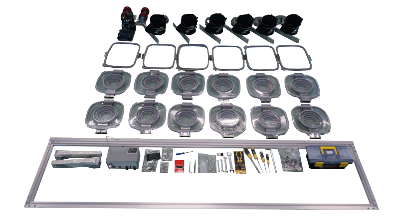 Effeci 1206C | Ricamatrice industriale a 6 teste