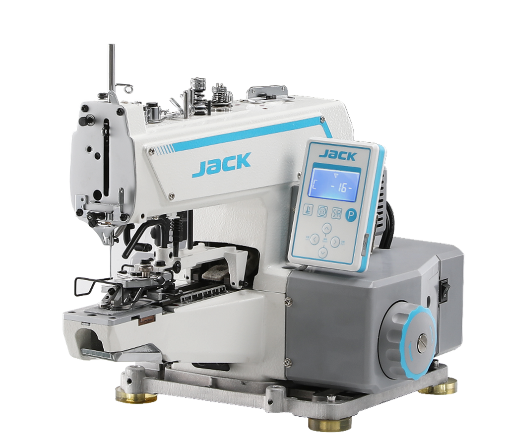 Jack 1377G | Attaccabottoni punto catenella meccanica