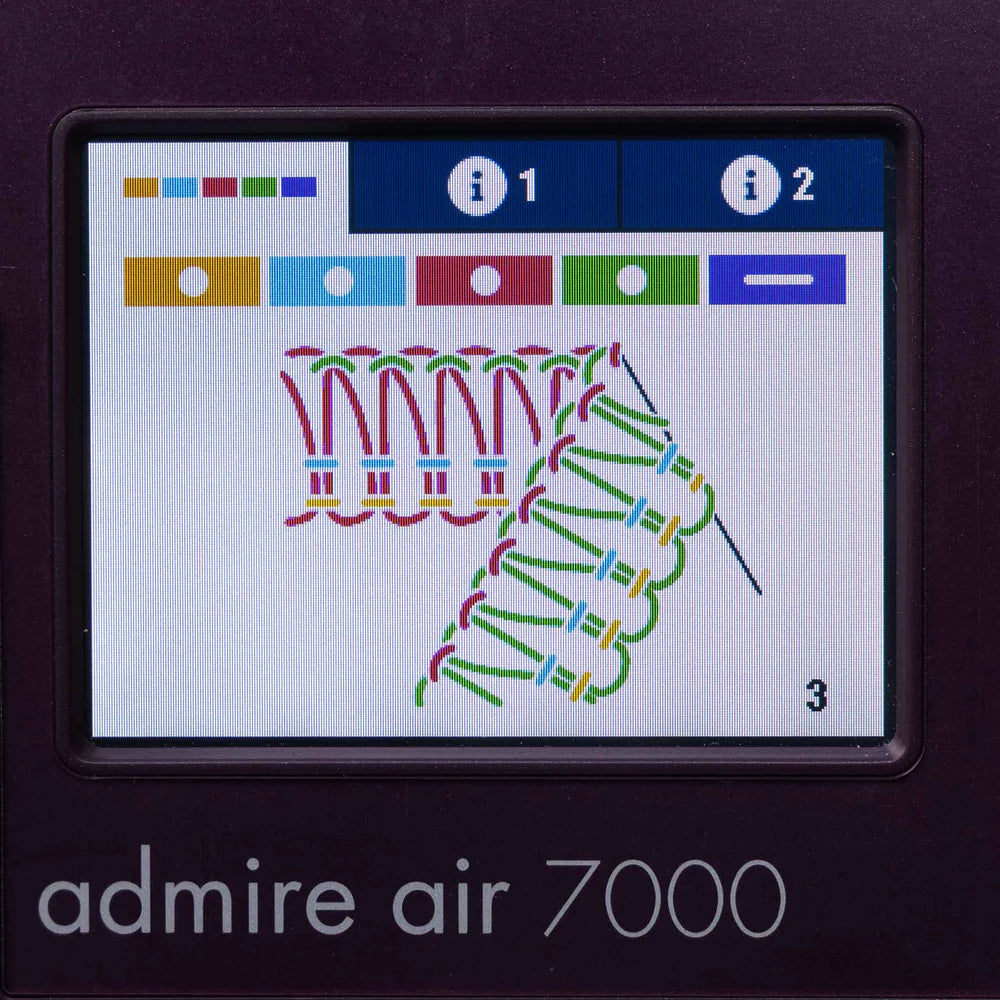 Pfaff Admire™ air 7000 Macchina Coverlock