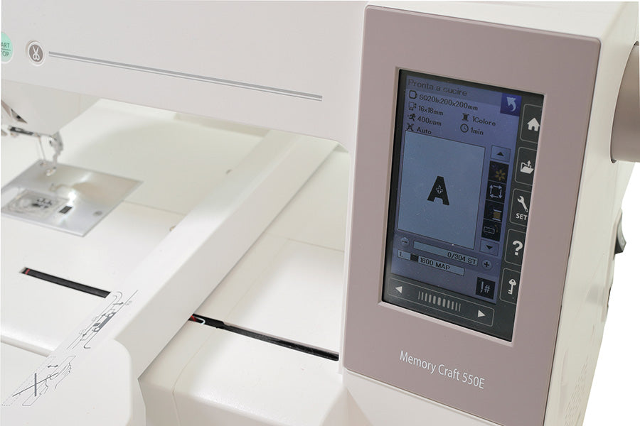 Janome Memory Craft 550 E Limited Edition