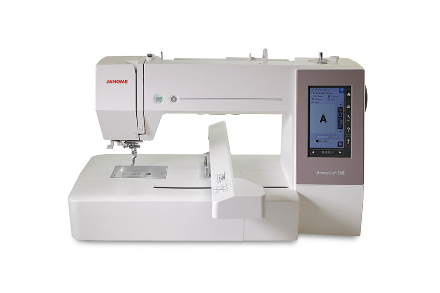 Janome Memory Craft 550 E Limited Edition