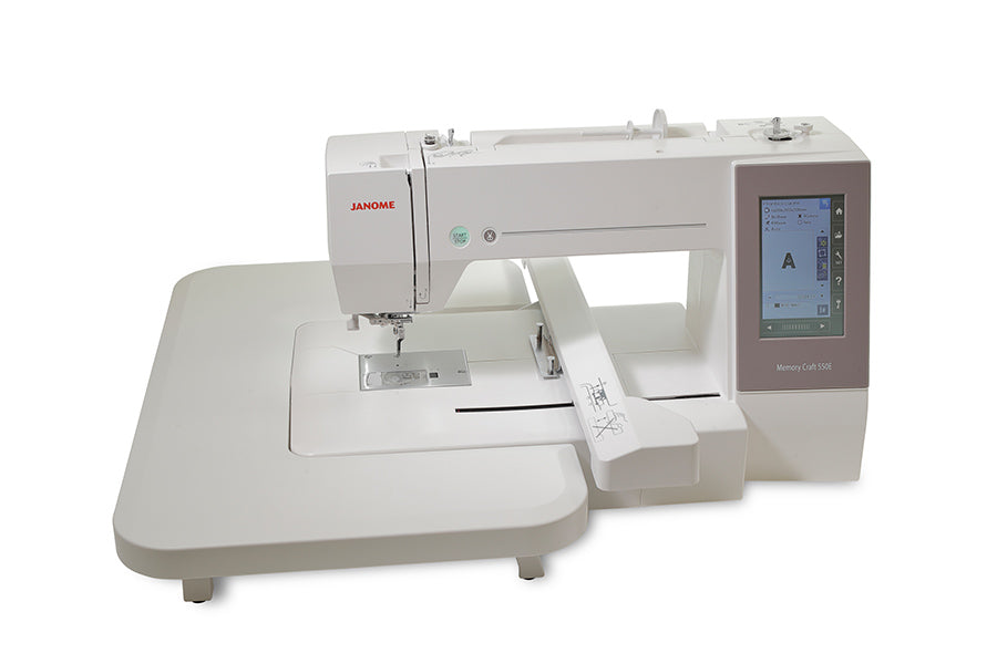 Janome Memory Craft 550 E Limited Edition