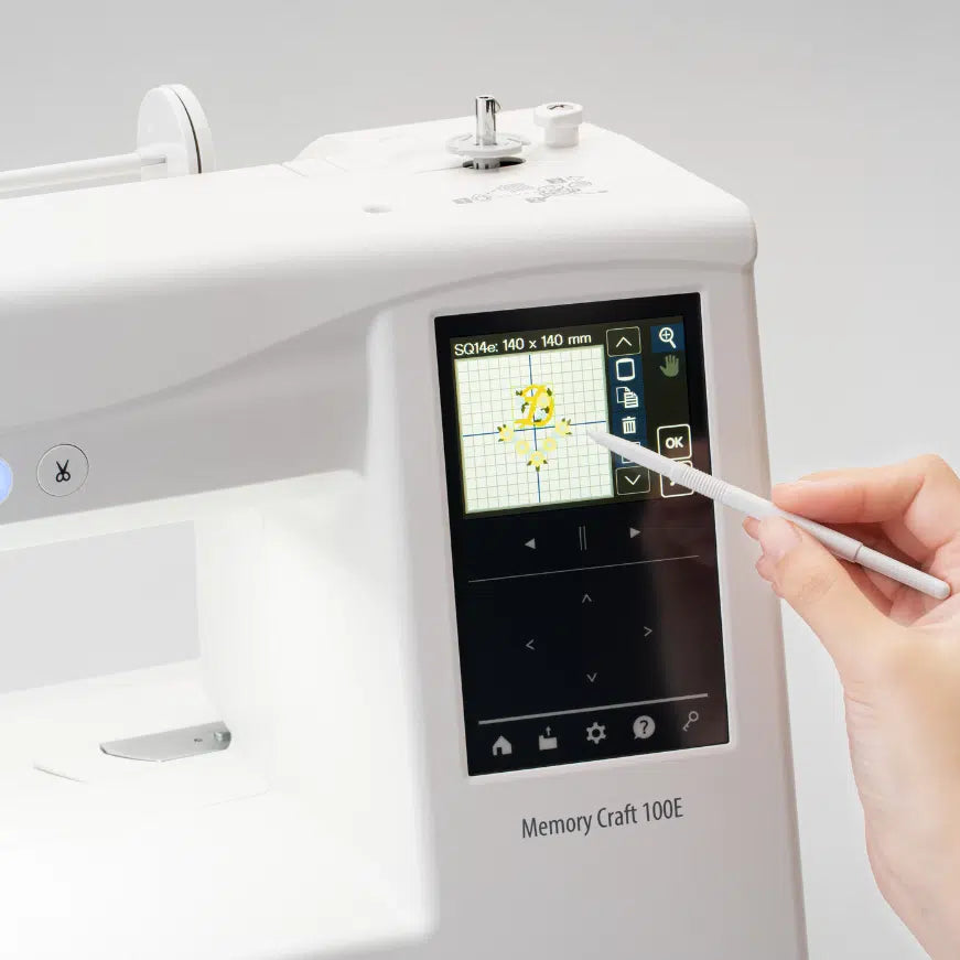 Janome Memory Craft 100E | Ricamatrice