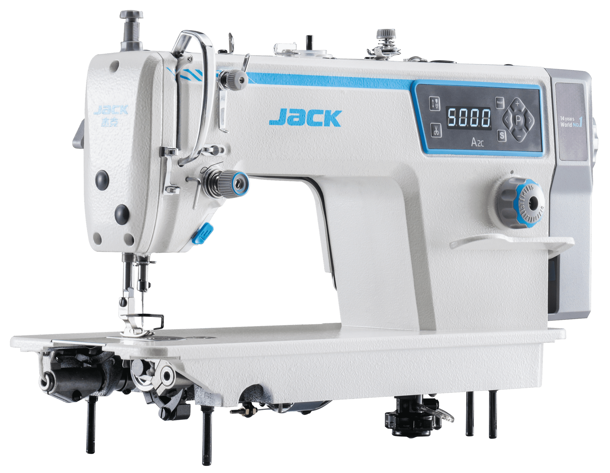 JACK A2C – Macchina per Cucire con Rasafilo