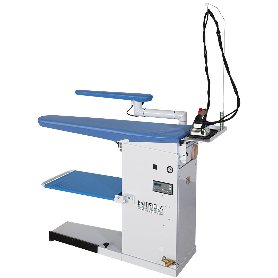 Battistella ARCHIMEDE/C3S | Tavolo da stiro industriale pieghevole aspirante, soffiante e riscaldato