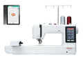 Necchi Creator C1200 con Tablet Lenovo per ricami