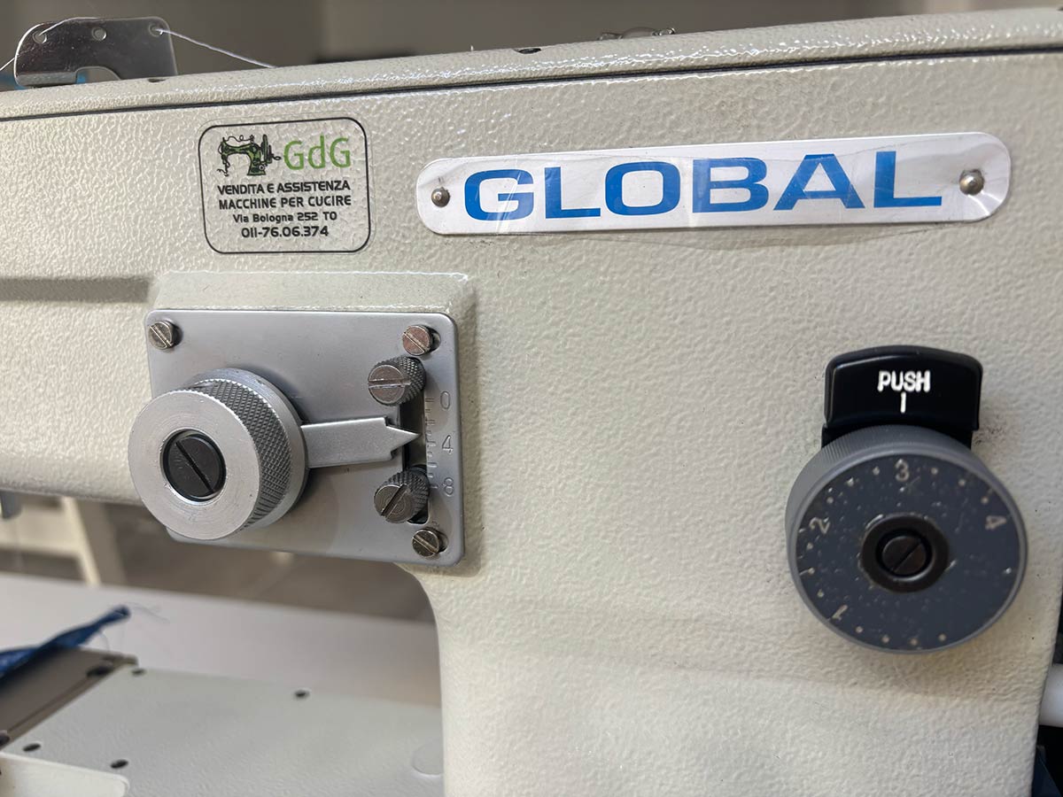 Global CBZ 532 | Zig-zag a braccio con triplice trasporto per materiali pesanti