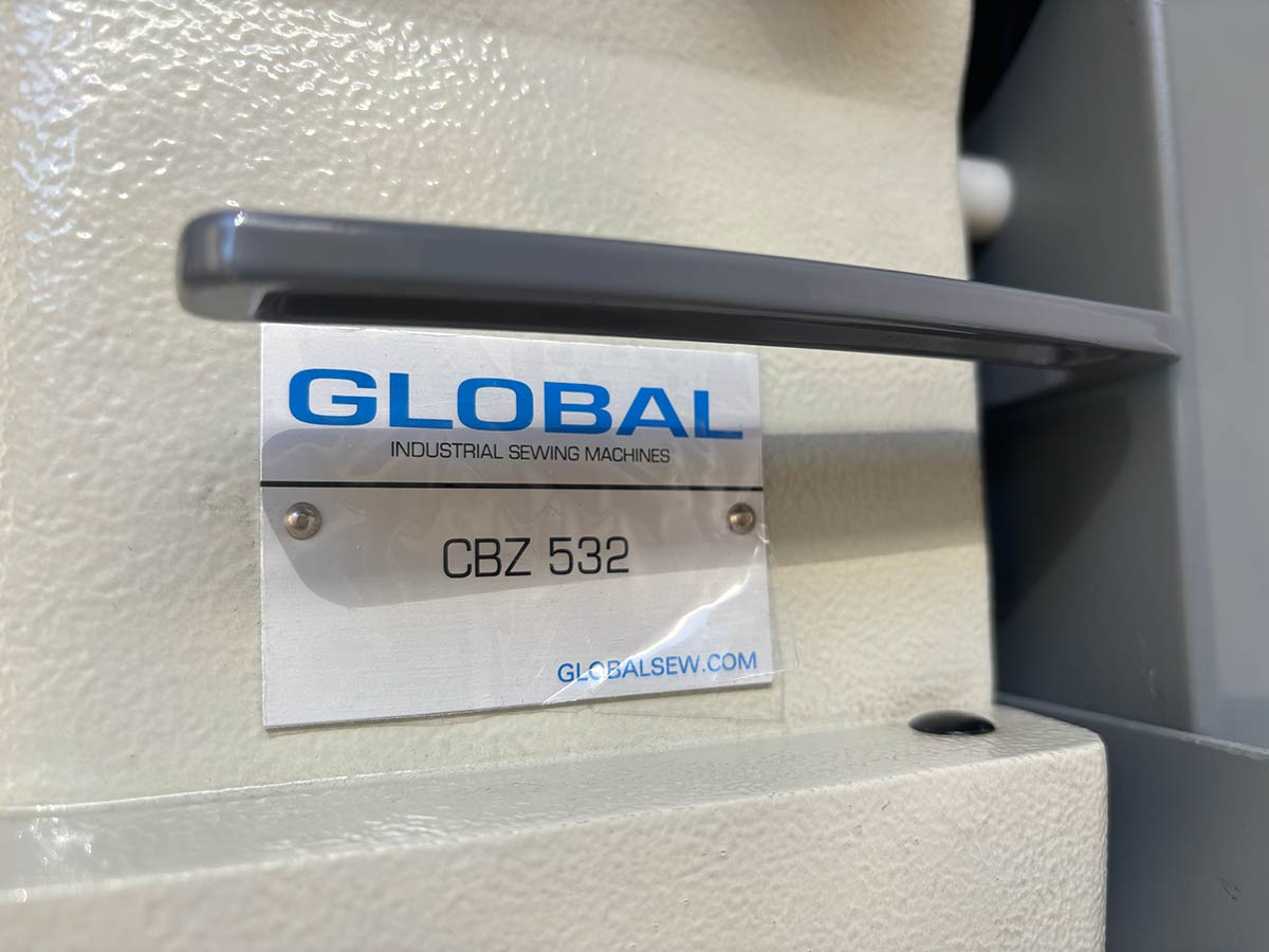 Global CBZ 532 | Zig-zag a braccio con triplice trasporto per materiali pesanti