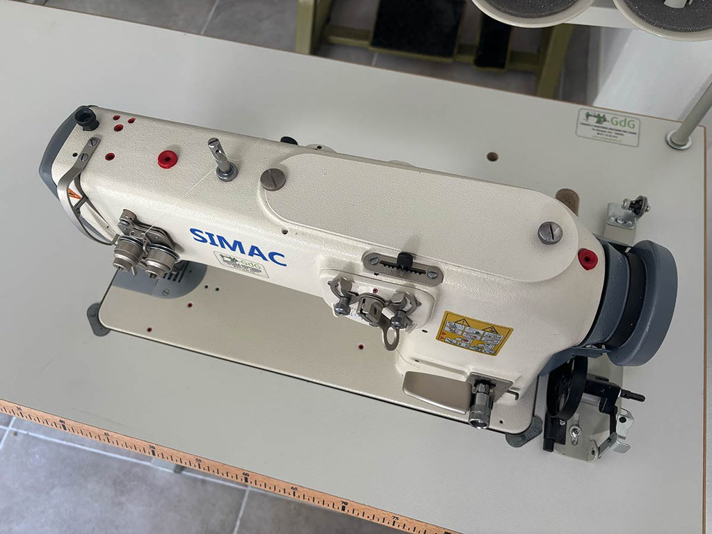 Simac 217 | Zig-zag industriale 12 mm per materiali medi e pesanti