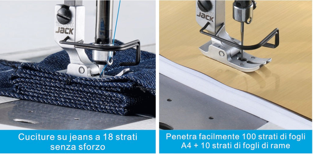 JACK A5E-B | Macchina per Cucire industriale con AI
