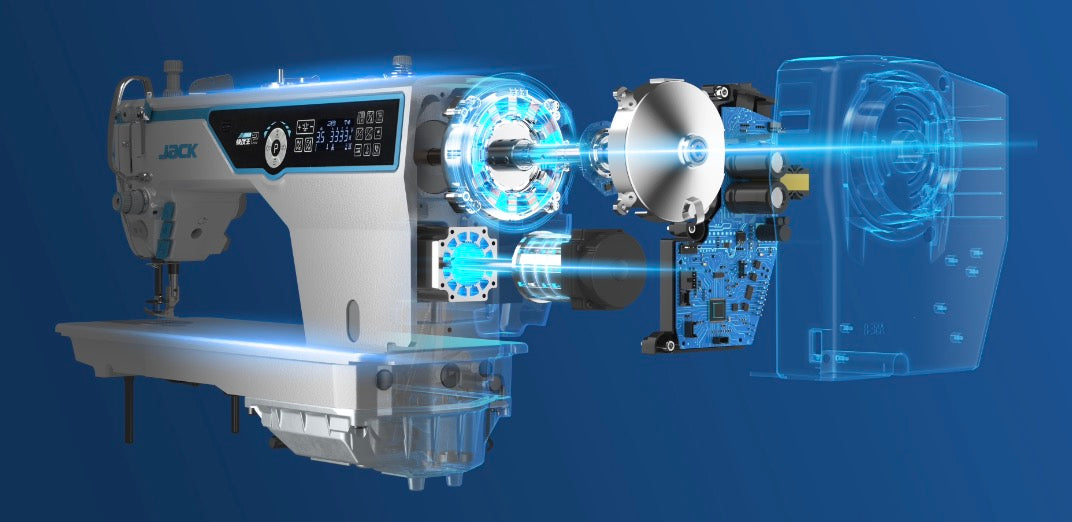 JACK A5E-B | Macchina per Cucire industriale con AI