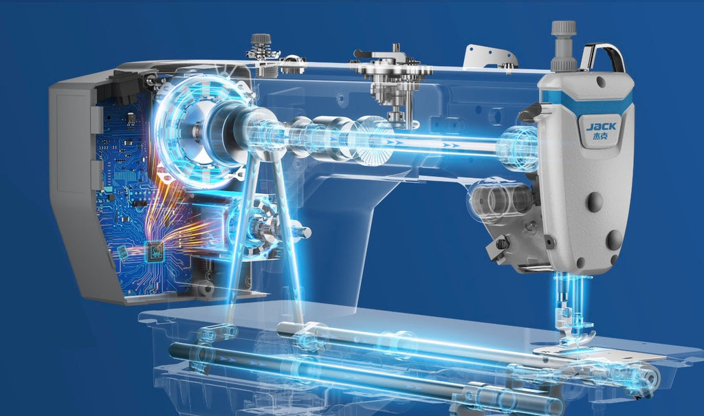 JACK A5E-B | Macchina per Cucire industriale con AI