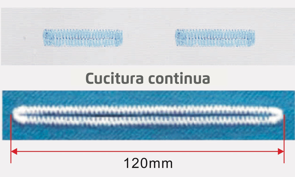 Jack N9-H | Asolatrice elettronica per tessuti pesanti asola 41×5 mm