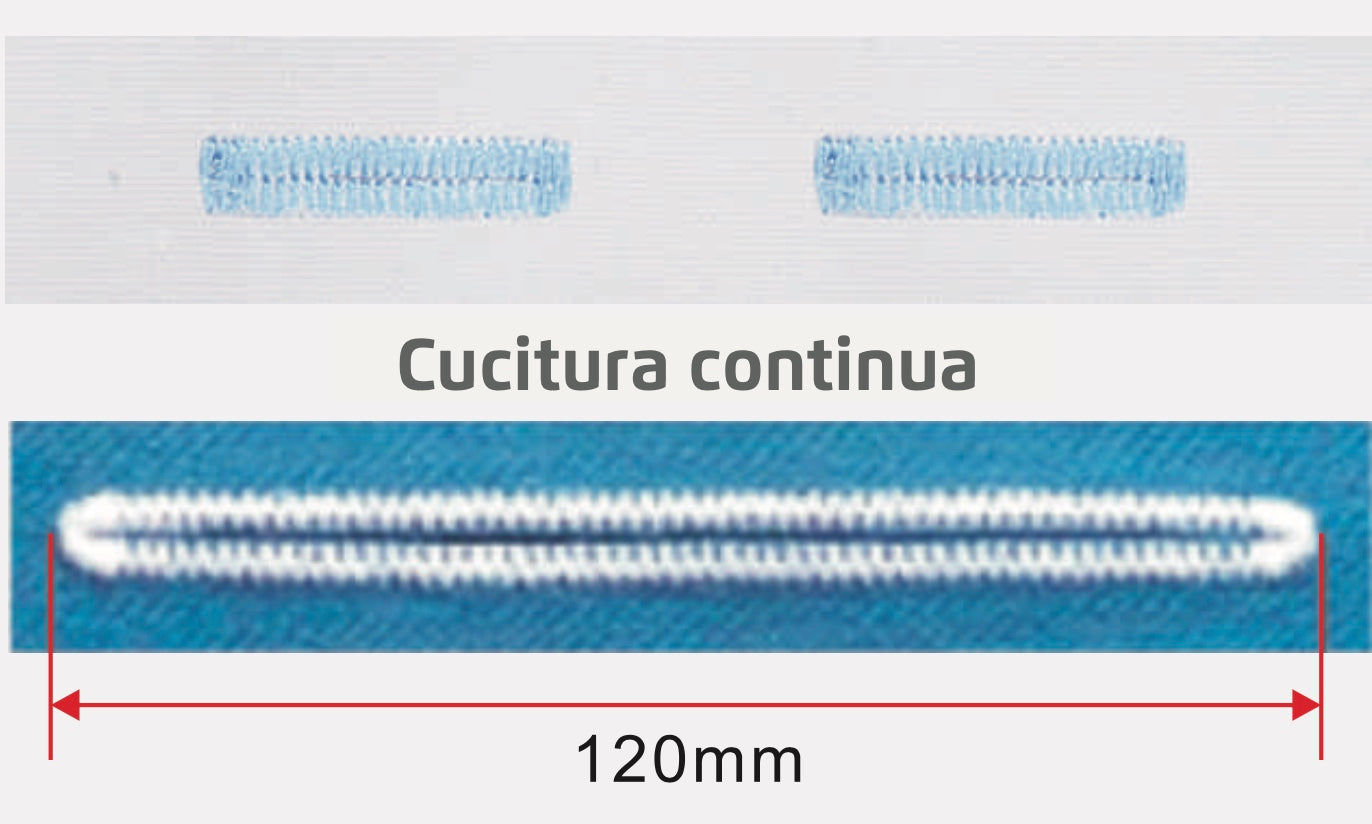 Jack N9-H | Asolatrice elettronica per tessuti pesanti asola 41×5 mm
