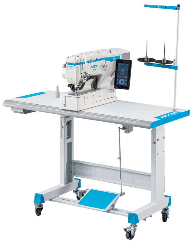 Jack N9-H | Asolatrice elettronica per tessuti pesanti asola 41×5 mm