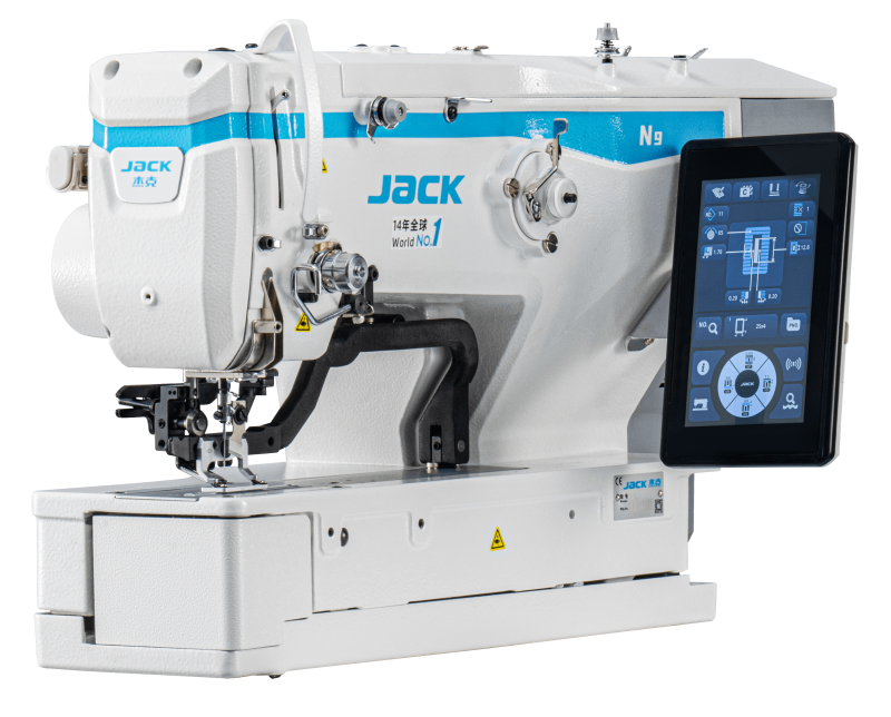 Jack N9-H | Asolatrice elettronica per tessuti pesanti asola 41×5 mm
