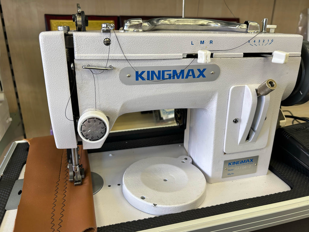 Kingmax GA106 | Macchina cucire portatile industriale per materiali pesanti