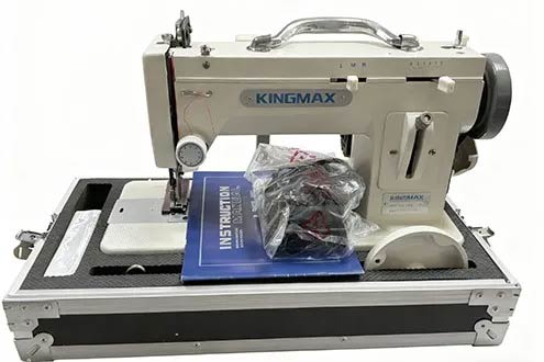 Kingmax GA106 | Macchina cucire portatile industriale per materiali pesanti