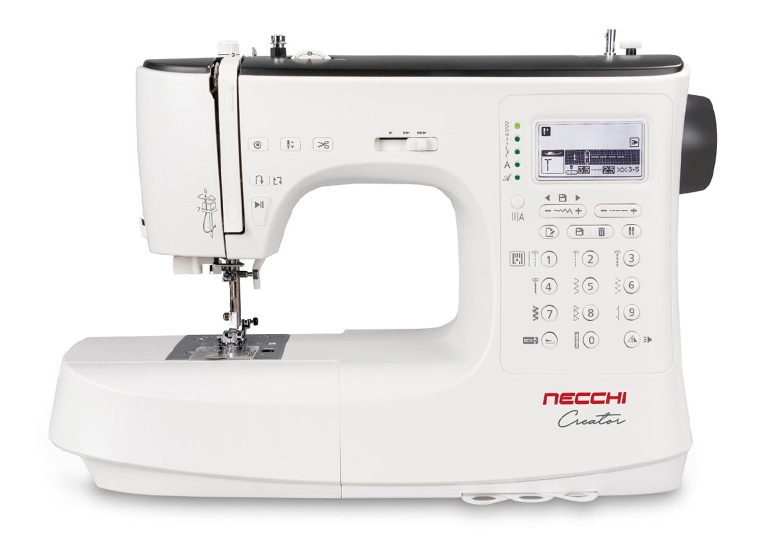 Necchi Creator C360 | Macchina elettronica con motore potenziato