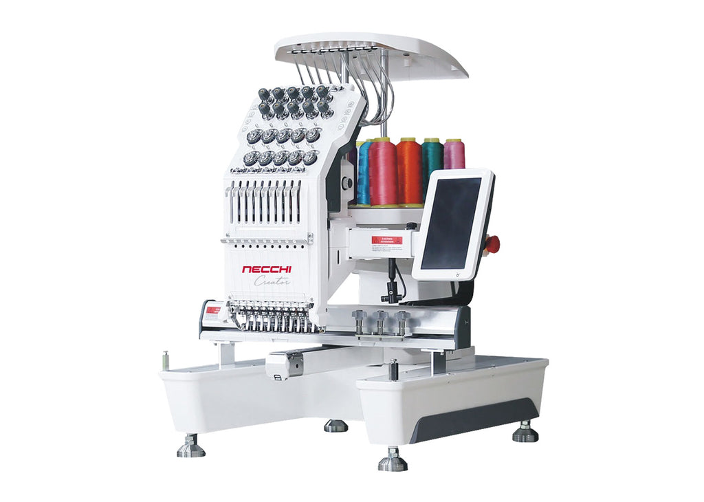Necchi Creator C10 | Ricamatrice professionale 10 aghi area 24×36 cm