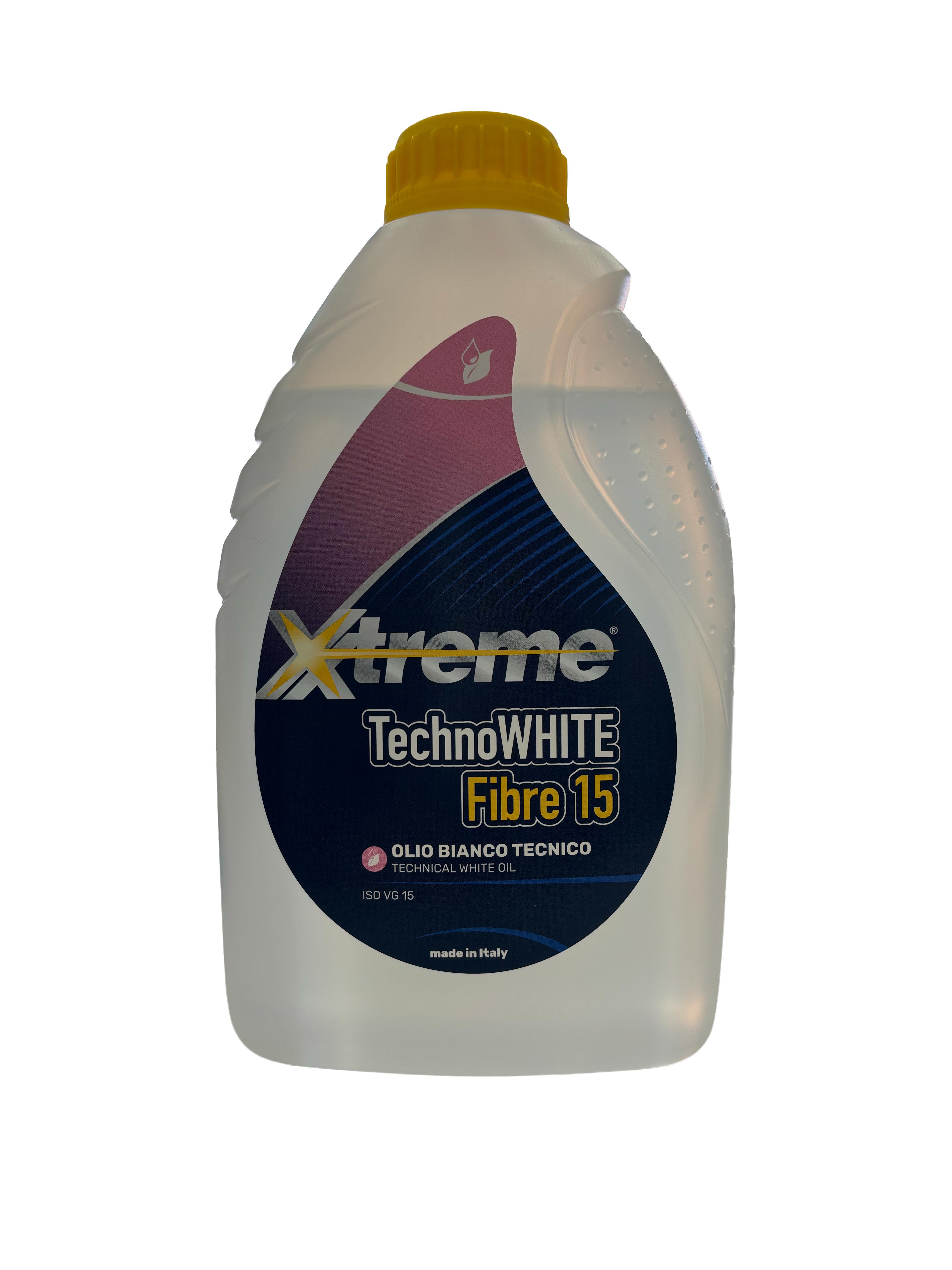 Xtreme TechnoWHITE Fibre | Olio bianco minerale antimacchia per macchine da cucire - 1 litro