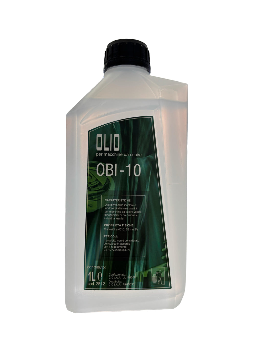 OBI-10 | Olio vaselina alta qualità per macchine da cucire - 1 litro