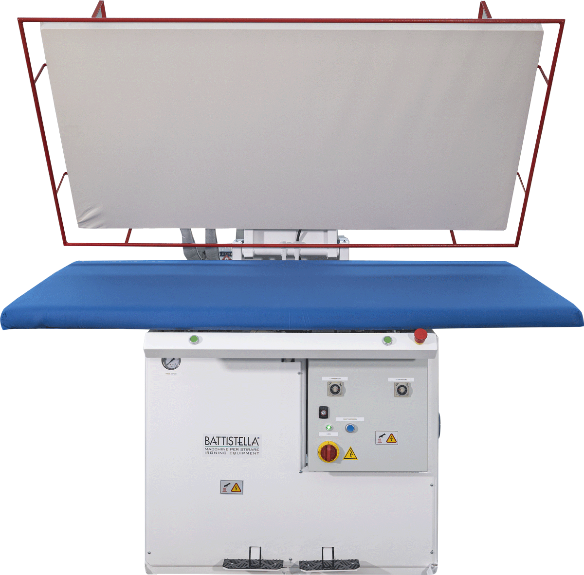 Battistella ARTEMIDE/A | Pressa da stiro vaporizzante per maglieria con caldaia