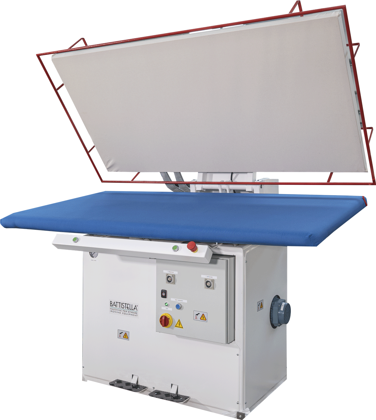 Battistella ARTEMIDE/A | Pressa da stiro vaporizzante per maglieria con caldaia