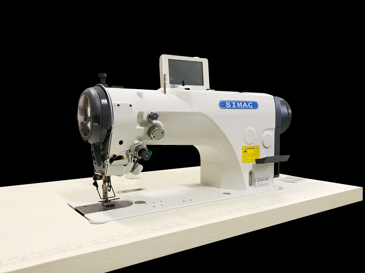 SIMAC 2290 | Macchina zig-zag elettronica con touch screen, 160 programmi ornamentali e motore integrato