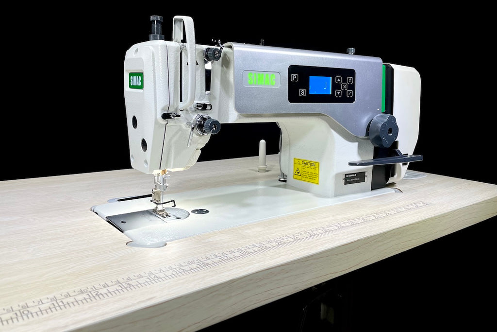 SIMAC 6000 | Macchina Lineare Piana con Rasafilo Automatico