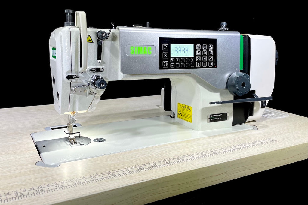 SIMAC 6800 | Macchina Lineare con Rasafilo e Alzapiedino Automatico