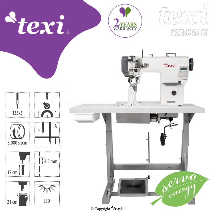 Texi Post DD Premium EX | Macchina da cucire meccatronica a punto annodato