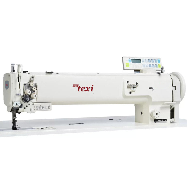 Texi RAM TN-L-A Premium | Macchina da cucire automatica a doppio ago, braccio lungo