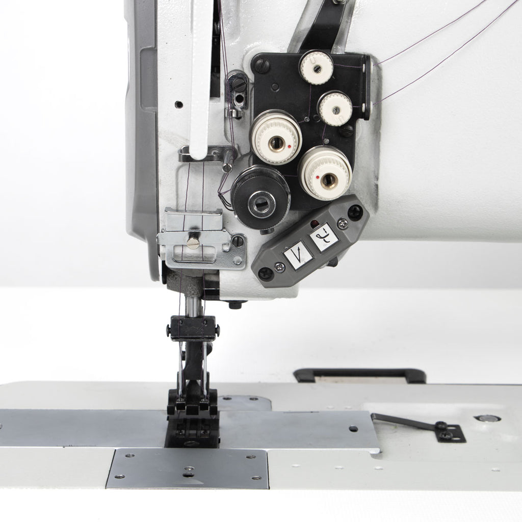 Texi RAM TN-L-A Premium | Macchina da cucire automatica a doppio ago, braccio lungo