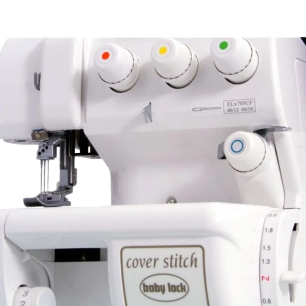 Baby Lock Cover Stitch BLCS-2 | Macchina punto copertura 3 aghi con JetAir
