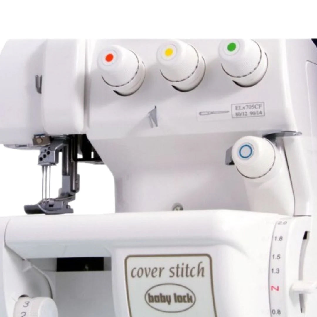 Baby Lock Cover Stitch BLCS-2 | Macchina punto copertura 3 aghi con JetAir
