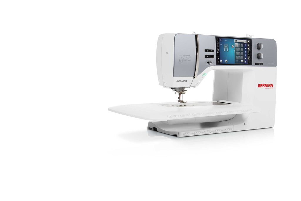 BERNINA 770 QE PRO | Macchina per cucito Quilting e Ricamo