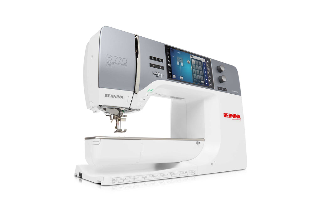 BERNINA 770 QE PRO | Macchina per cucito Quilting e Ricamo