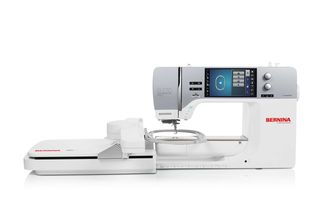 BERNINA 770 QE PRO | Macchina per cucito Quilting e Ricamo