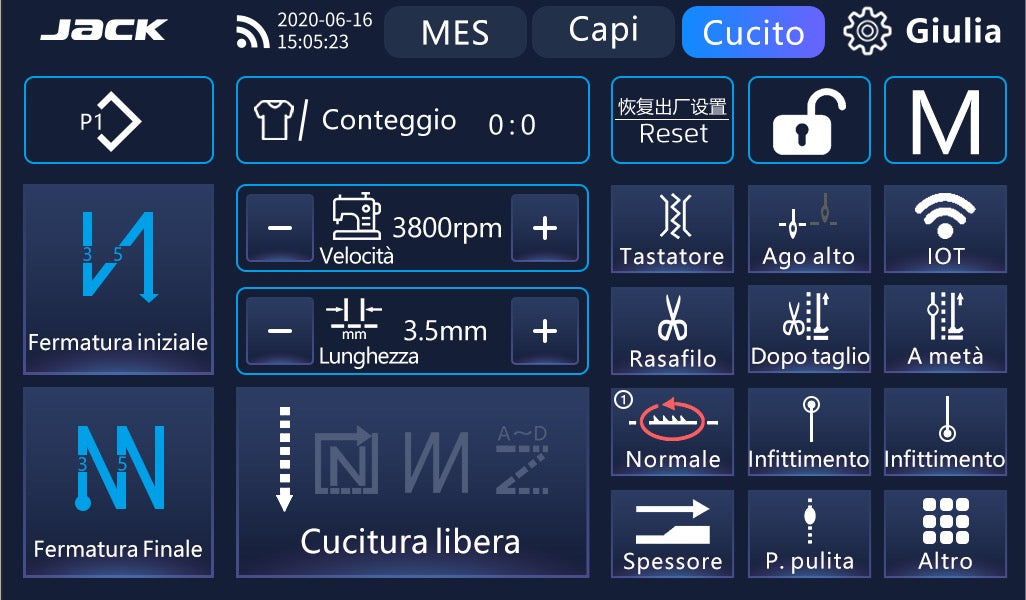 JACK C60+ | Tagliacuci Industriale