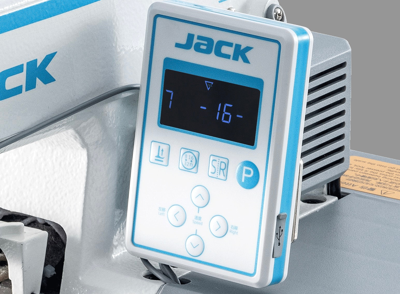 Jack 1377G | Attaccabottoni punto catenella meccanica
