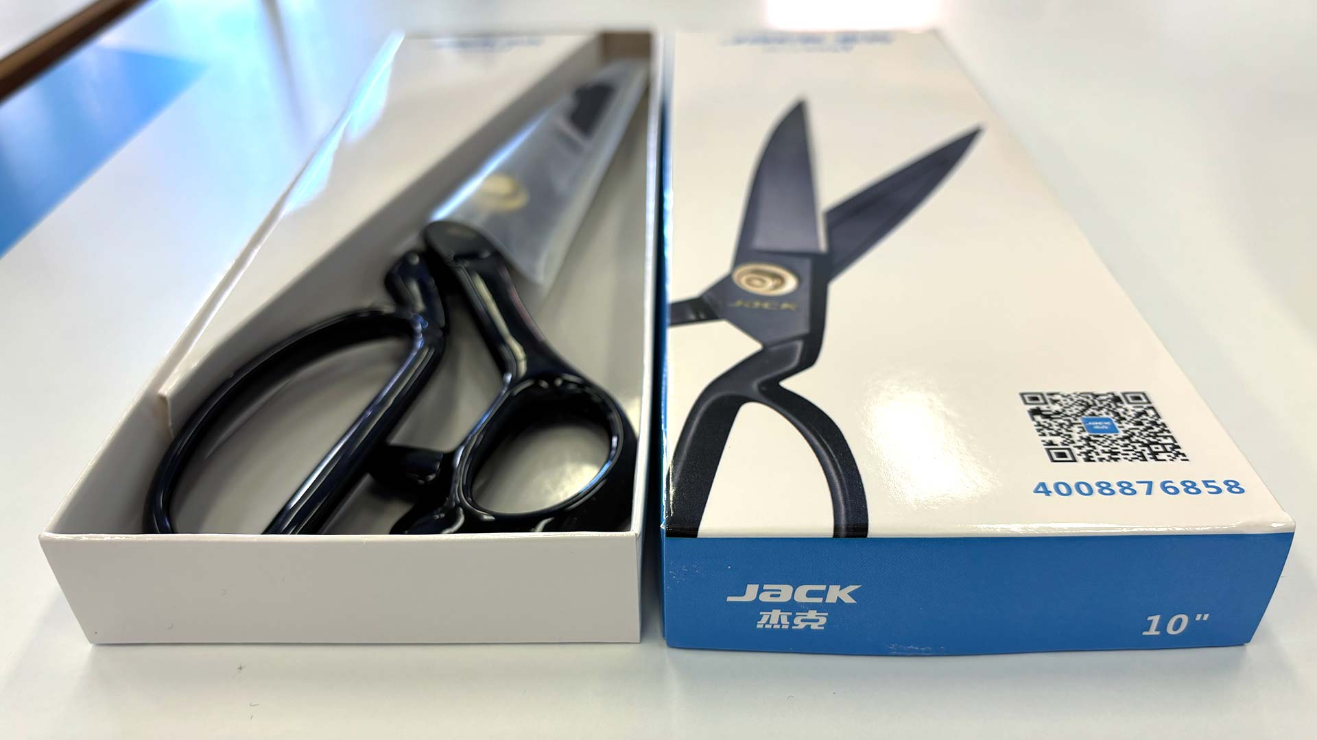 Jack Forbici da sarto professionali 10 pollici | nere