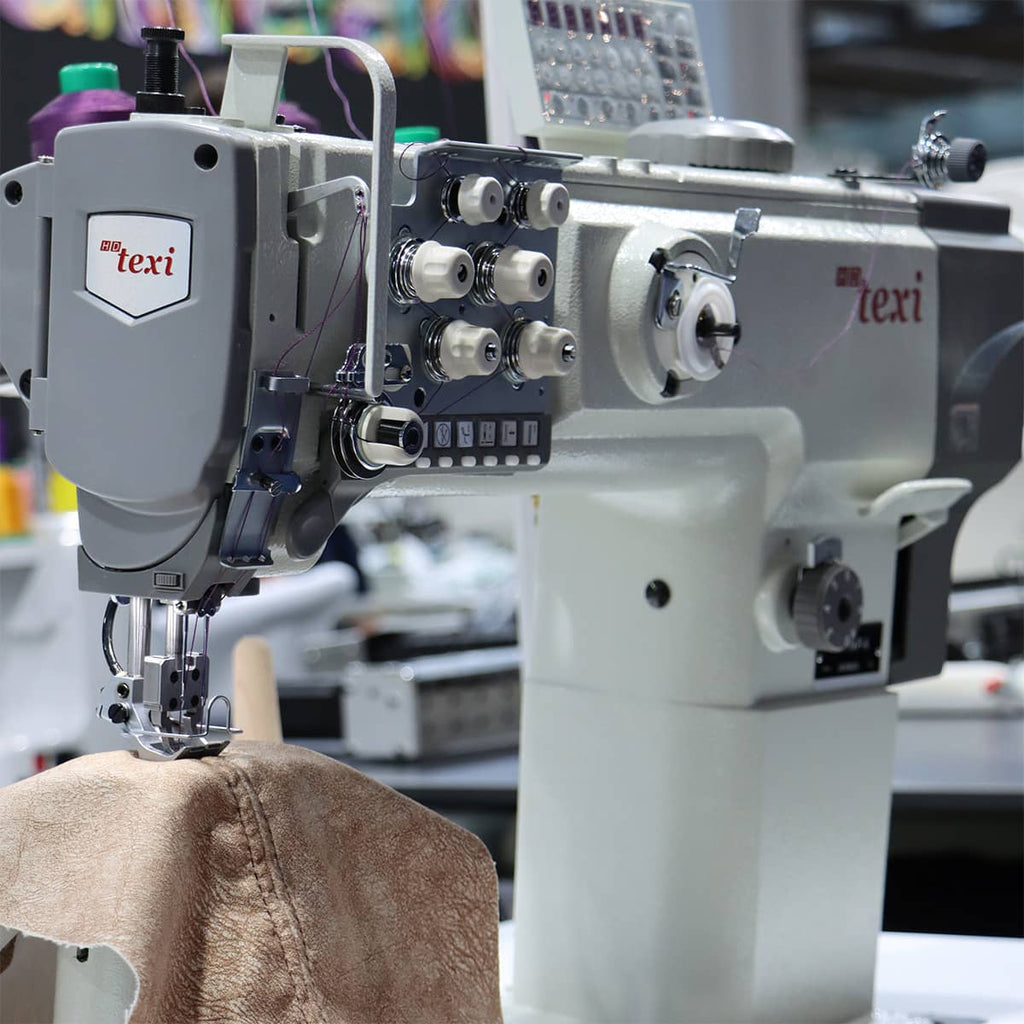 Texi RAM TN-P-A Premium | Macchina da cucire automatica a doppio ago
