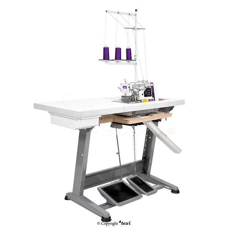 Texi Tre 04 N Premium | Macchina overlock meccatronica a 3 fili