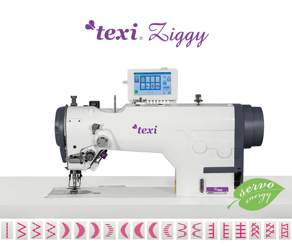 Texi ZIGGY Premium | Macchina da cucire elettronica a zigzag