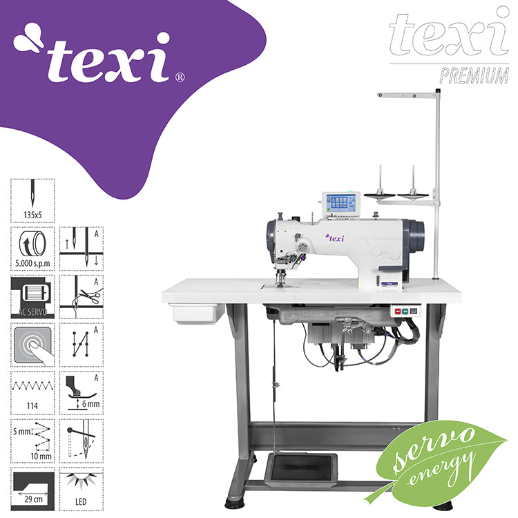 Texi ZIGGY Premium | Macchina da cucire elettronica a zigzag